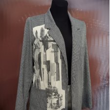 Cover - lużna marynarka damska - rozmiar 38