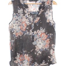 EDUCE lekka   bluzka kwiaty  40 L