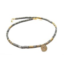 Jaspis plamisty /11.08.25/ naszyjnik - Szlachetna kolekcja