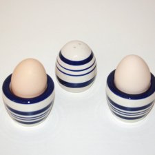 Jajko na twardo x2 z solą