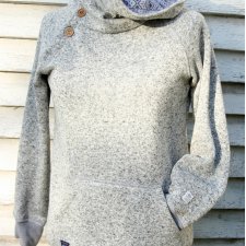 SZARA BLUZA DZIECIĘCA 152 RESERVED