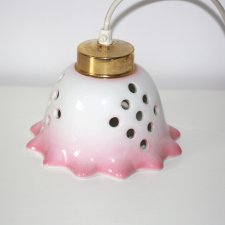 Lampa wisząca ceramiczny klosz