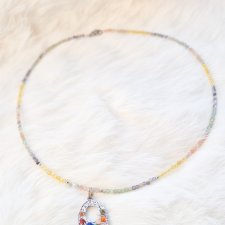 naszyjnik z kamieni naturalnych