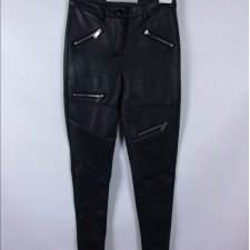 Denim Co spodnie bikery ekoskóra 6 / 34