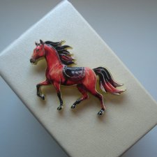 PIN PRZYPINKA BROSZKA KOŃ