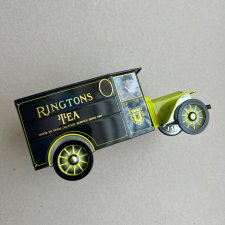 Vintage Tea Caddy Car ❀ڿڰۣ❀ Duży pojemnik na herbatę