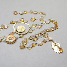 Sautoir /Cytryn/ 12.01.26 - długi naszyjnik