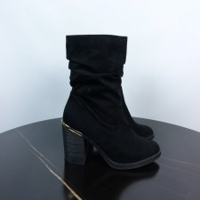 New Look zamszowe botki zamsz 37 - 24 cm