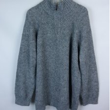 Marks & Spencer sweter półgolf z wełną / XXL