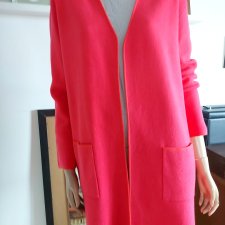 grubszy kardigan z wiskozą