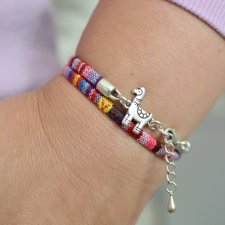 BRANSOLETKA BOHO LAMA INKAKAS