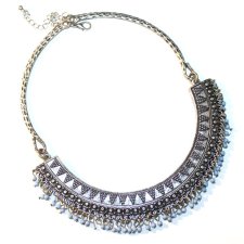 ORIENTALNA piękna  KOLIA wyjątkowa koraliki