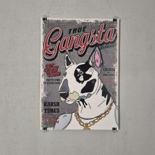 Plakat PIES BULTERIER - A4