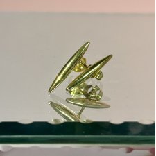 ❦❦ złocone kolczyki wrzeciona ❦❦