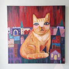 Tamakoci obraz akryl