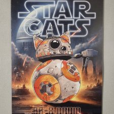 Plakat KOT Gwiezdne Wojny Star Wars - Format A4