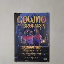 Plakat G.ale z brokatem | Gołębie | format A3