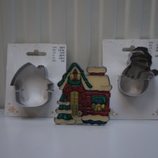 Świąteczny świecznik + foremki do ciastek   *5