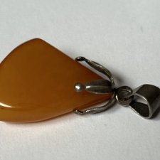Bursztyn i Silver 925  wisior : oryginalna  zawieszka