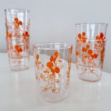 Zestaw szklanek z Myszką Miki