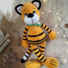 Maskotka tygrysek, Tygrys pluszowy, Prezent dla dziecka