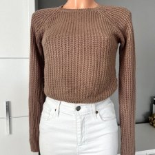Sweter beżowy Sinsay XXS