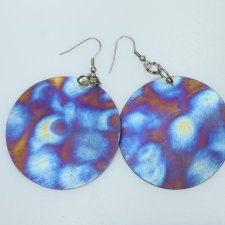 kolczyki tytanowe "piąty wymiar"