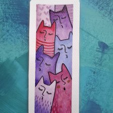 Zakładka do książki Kotki