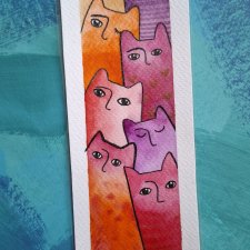 Zakładka do książki Kotki