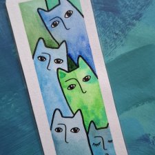 Zakładka do książki Kotki