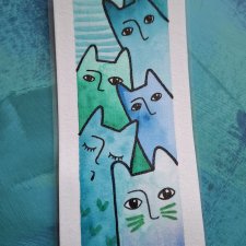 Zakładka do książki Kotki