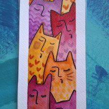 Zakładka do książki Kotki