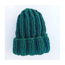 CZAPKA BEANIE  LEŚNA ZIELEŃ