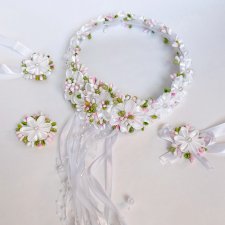 Wianek komunijny plus ozdoby