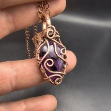 Ametyst Ground Wire Wrapping