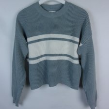 Hollister damski krótki szałwiowy sweter / XS