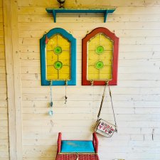 Unikatowe wieszaki do przedpokoju, sypialni, boho, półka GRATIS