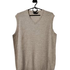 Wełniana kamizelka Selantino oversize V-neck minimalist basic
