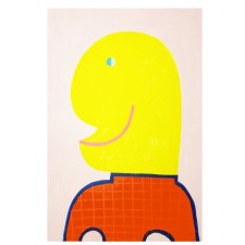 Obraz na płótnie. Pt."Koleś w kratkę "