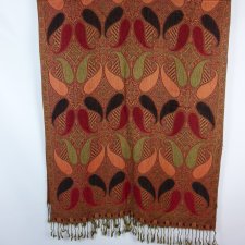 szal w indyjskim klimacie bawełna wiskoza 176 x 70 cm