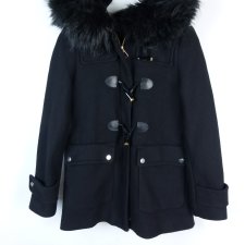 Zara kurtka parka z kapturem / S