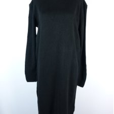 Pretty Little Thing swetrowa sukienka midi z golfem z metką / L