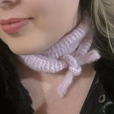 Pink Micro Scarf- Mini Sophie