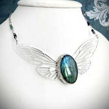 Naszyjnik Labradorite Butterfly