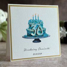 Personalizowana kartka na 30 urodziny, BH 31