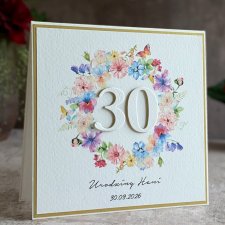 Personalizowana kartka na 30 urodziny, BH 35