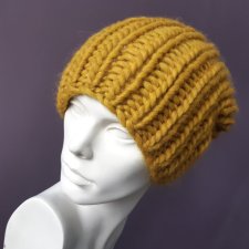 GRUBAS Z ALPAKĄ * CZAPKA UNSEX * CZAPA NA SROGĄ ZIMĘ :)