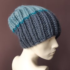 GRUBAS Z ALPAKĄ * CZAPKA UNSEX * CZAPA NA SROGĄ ZIMĘ :)