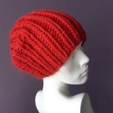 GRUBAS Z ALPAKĄ * CZAPKA UNSEX * CZAPA NA SROGĄ ZIMĘ :)