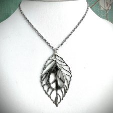 Naszyjnik Kryształowy liść